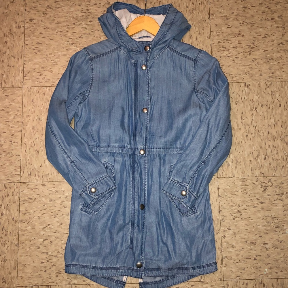 Gap girls utility denim jacket